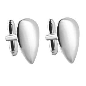 New Arrival Fashion Water Drop Shape Generous Business French Shirt Cufflinks for Men and Women