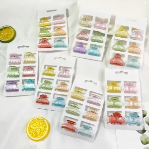 New Arrival Korean and European Cute Mini Hair Clip Sets for Girls Hair Accessories