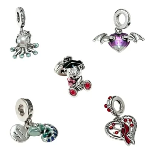 New Arrival Original Design DIY Loose Beads Cute Cartoon Charms Fashion Bracelet Jewelry Making Accessories