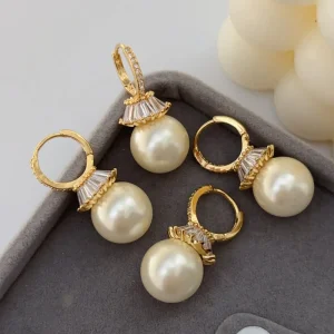 New Arrival Pearl Drop Earrings Fashion Jewelry