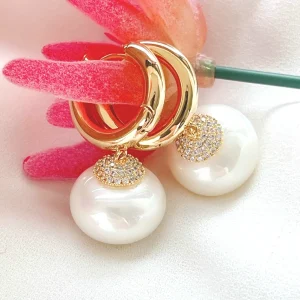 New Arrival Pearl Drop Earrings for Woman Fashion Jewelry