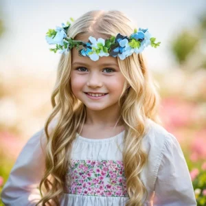 New Butterfly Wreath Headwear Bohemian Fairy Flower Hair Accessories