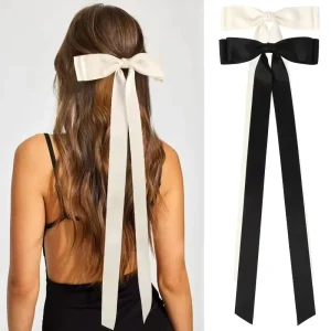New Colorful Sweet Bow Ribbon Hair Clip & Accessories for Women