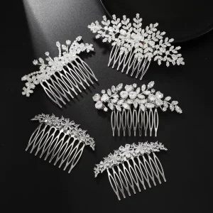 New Design Alloy Hair Pin Combs for Fashionable Bridal Headdresses