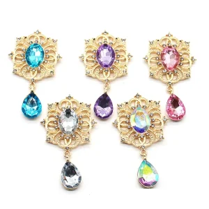 New Design Colorful Crystal Crystal Stones for Women Jewelry Accessories