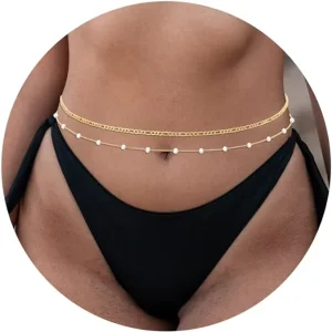 New Design Fine Jewelry Body Chain Summer Waist Chain Light Weight Body Jewelry Sexy Shorts Belly Chain for Women