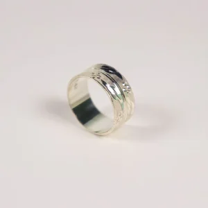 New Design Hip Hop Fashion Jewelry 999 Sterling Silver Ring for Men and Women