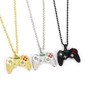 New Design Rhinestone Gift Accessories Fashion Jewelry for Man Necklace Pendant and Charms