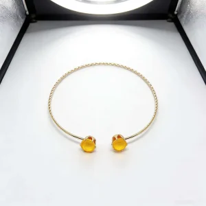 New Fashion Bracelet Ladies Popular Jewelry Birthday Double Gemstone Bracelet