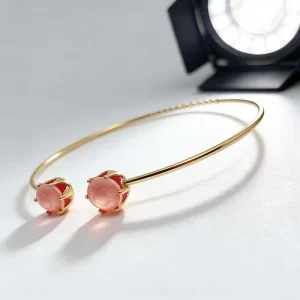 New Fashion Bracelet Ladies Popular Jewelry Birthday Double Gemstone Bracelet