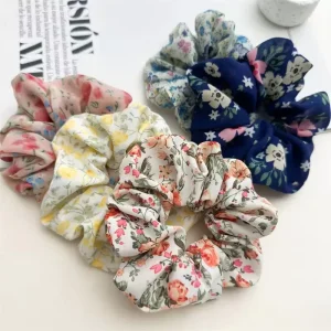 New Fashion Hair Accessories Quality French Large Hair Scrunchies for Women Girls