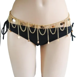 New Fashion Punk Belly Dance Waist Chain Body Jewelry Women