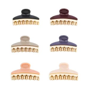 New French Luxury Acetate Hair Claw Fashion Hair Claw Clip Simple Solid Color Custom Large Hair Claws for Women