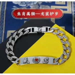 New Hip Hop Style Trendy Fashion Bracelet for Male and Female Couples Personalized Accessories for Trendy People