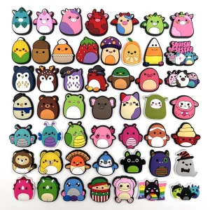 New Plush Toy Shoe Charms Animal Friends Shoe Decorations Accessories Cartoon Shoe Charms for Slipper