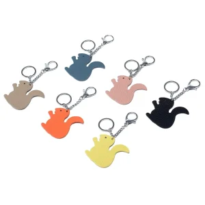 New Style Cute Leather Key Chain for Women Key Ring Accessories Keychain Promotion Gift Keychain