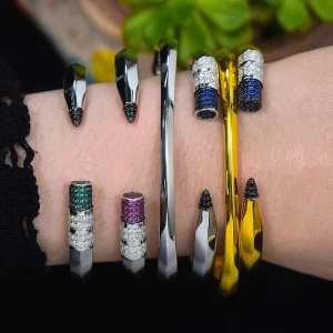 New Style Pencil Bracelet Luxury Trendy Various Bracelets Fashion Wedding Cuff Jewelry for Dubai Party