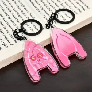 New UV Printing Water Ripple Swimming Pool Bottle Opener Acrylic Pendant Keychain Lightweight Enthusiast Gift