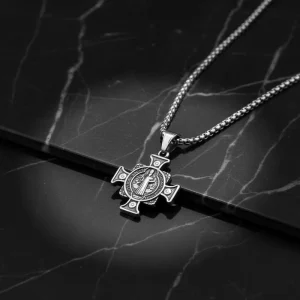 Nordic Viking Pendant Skull Tree of Life Cross Stainless Steel Mens Fashion Jewelry Pendant