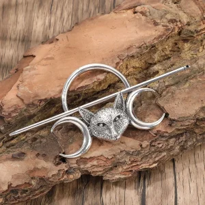 Norse Viking Claw Shaped Hairpins Accessories Holder Jewelry Women Hair Pin Vintage Fox Hairpin Manufacture Supply
