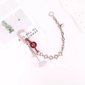 Novel Stylish Long Chain Bag Accessory Balloon Dog Charm for Handbag Purse Backpack Luggage Keychain Fashion Trinket