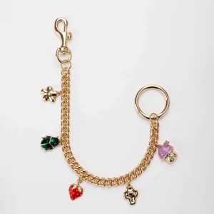 OEM Custom Bag Charms Luxury Mini Charm Metal Accessories Design Pastoral Style Fashion Chain Bag Charms