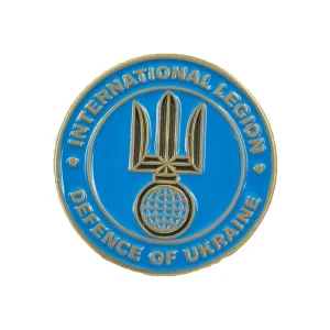 OEM Fashion Round Metal Gold Plated Brooch for with Anime Logo and Advertising Souvenir Themes