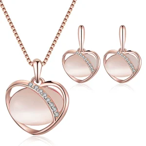 Opal Necklace Set Bridal Jewelry Sets Gold N911253