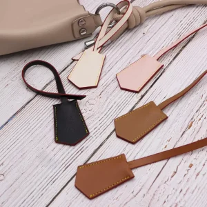 PU Leather Fashion Women Bag Charms Pendants Exquisite Anti loss Baggage Tags Luxury Handbag Pendant Hang Label