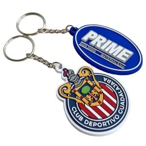 PVC Rubber Keychain Making Machine Pvc Charm Keychain Custom 2D Soft PVC Keychain Key Chain
