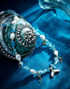 Pearl Necklace Handmade Beaded Crystal Copper 18K Gold plated Women’s Adjustable Chains Gift Factory