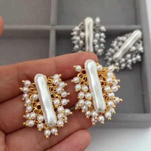 Pearl Stud Earrings Fashion Jewelry