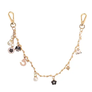 Pendant Accessories Pearl Flower Mini Clothing Pendant for Backpack Handbag Alloy Chain Anti slip Women Gifts