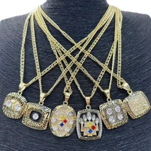 Pendant Necklace Set, 5 Pieces