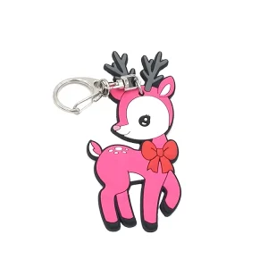 Personalized Custom Metal Promotional Keychain Logo Design PVC Rubber Keychain PVC Keyring