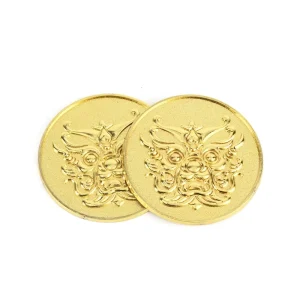 Personalized Custom Size Round Shaped Commemorative Souvenir Challenge Coins 3D Gold Silver Plated Metal Enamel Collection Coins