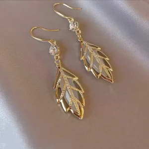 Personalized Fashion Earrings for Women Leaf Earrings Gift