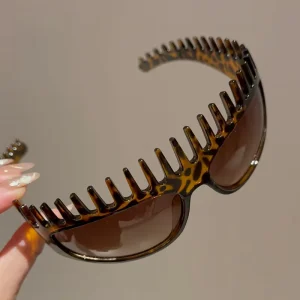 Personalized Fashion Glasses Headband Comb Shape European and American All Matching Hair Accessories Hairpin Ximang