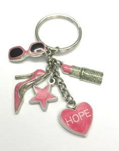 Personalized Fashionable Various Charms Gift Metal Keychain