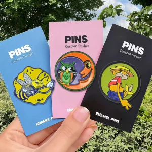 Personalized Free Sample Custom Clothes Cartoon Animal Brooch Lapel Badges Metal Enamel Pins