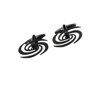 Personalized Jewelry Cuff Links Gold Plated Stainless Steel Geometric Cufflinks for Men