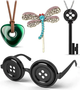 Plastic Accessories for Halloween Christmas Cosplay Costume Merchandise Birthday Gift for Unisex Adult and Fans