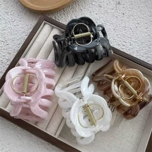 Plastic Hair Claw Clips Fashion Hair Styling Accessories for Women Girls