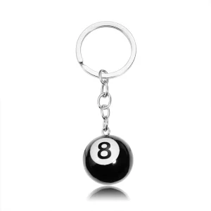 Plastic Keychain Pendant Portable Bag and Pen Accessory Creative Acrylic Dice Shaped Decoration
