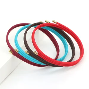 Popular Fashion Healthy Magnetic Wire Rope Bracelet Necklace Adjustable Multi Color Magnetic Bracelet DIY Women’s Jewelry