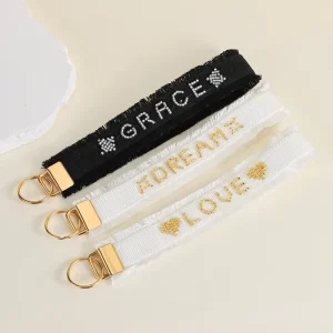 Popular New Fashion Keychain Hot Selling Custom Lanyard Keychain for Girls Gift