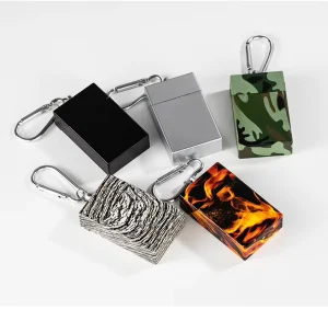 Portable Key Chain Car Ashtray Mini Classic Design Style Funny Eco Friendly