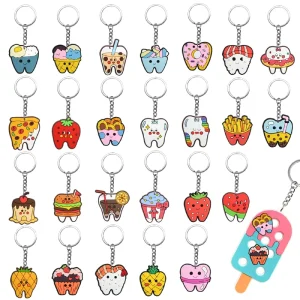 Portable Keychain Novelty Llavero Cute Fashionable Stylish Colorful Reusable Creative Keychain