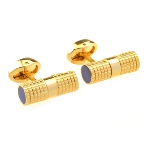 Premium Gold Plated Cufflinks for Men Custom Fashion Accessory for Suit Shirt Wedding Tuxedo Trendy Jewelry Gift