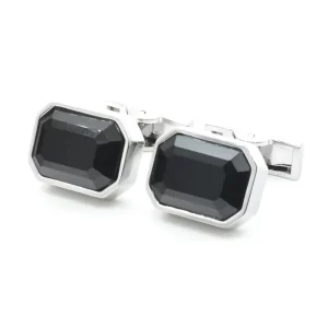 Premium Men’s Cufflinks Tie Clip Crystal Zircon Stone Fashion Accessory Suit Wedding Tuxedo Trendy Jewelry Party Gift